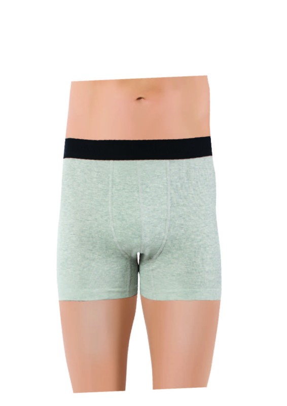 Erkek Lycralı Boxer Asortı Melanj 1701-A